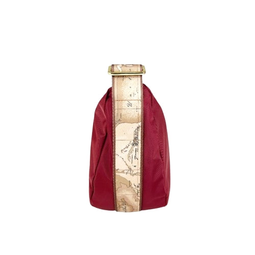 Alviero Martini 1a Tracolla Mezzaluna Piccola Nylon Metaverse L GZ67 9762 Col 0289 Rasberry Lampone